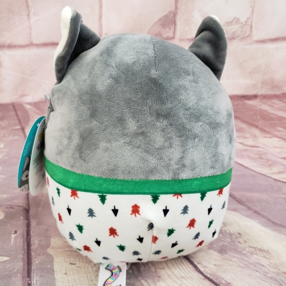 NWT Squishmallow 8" Floxie the Fox with Winter Chrismas Pajamas - Picture 2 of 5